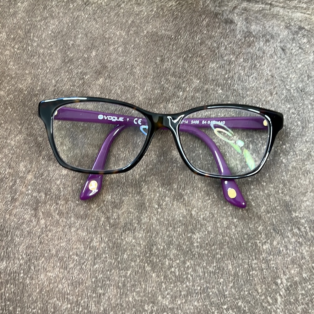 Vogue Tortoise Contrast Reading Frames Glasses